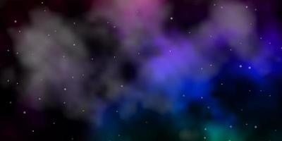 Abstract vector background with colorful gradient