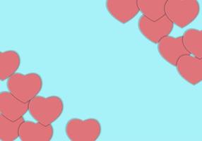 Diseño de fondo de amor y sentimientos de San Valentín. ilustración vectorial vector
