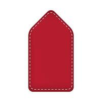 Isolated red label icon vector design