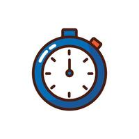 timer chronometer device isolated icon vector