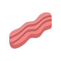 bacon meat food vector