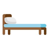 bed forniture home vector