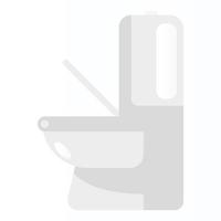 inodoro icono de baño vector