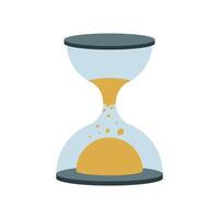 hourglass timer counter vector