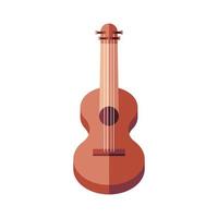 diseño de vector de icono de instrumento de guitarra