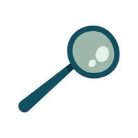 search magnifying glass zoom icon vector