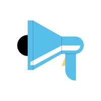 megaphone icon isolated vector design