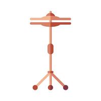 cymbals instrument icon vector design