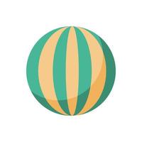 Summer striped ball vector design