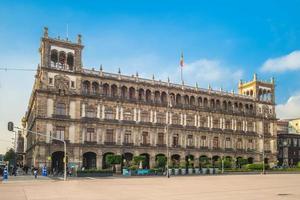 Old city hall of Mexico City near Zocalo photo