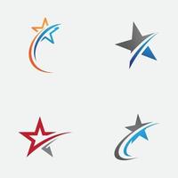 Star logo design template vector