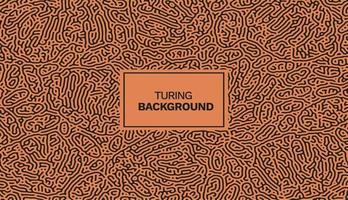 Turing Pattern Organic Reaction Diffusion Pattern Background Free Vector