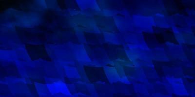 plantilla de vector azul oscuro en estilo hexagonal.