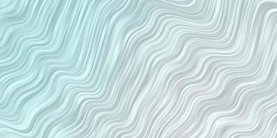 Light BLUE vector background with curved lines. Abstract illustration with bandy gradient lines. Best design for your ad, poster, banner.