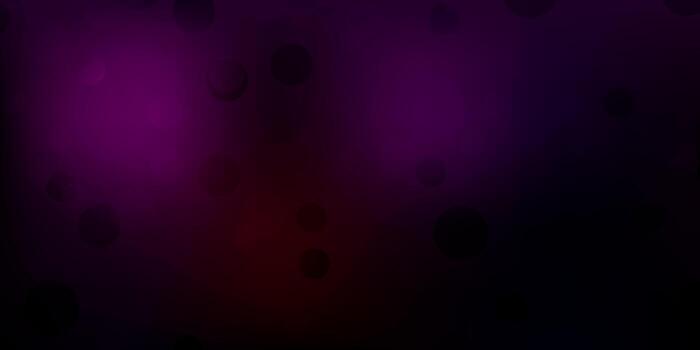 plantilla de vector de color rosa oscuro, rojo con formas abstractas.