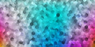 Light multicolor vector texture with memphis shapes.