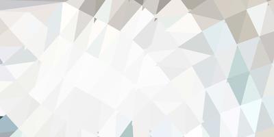 Light gray vector abstract triangle pattern.