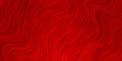 Light Red vector texture with wry lines. Colorful geometric sample with gradient curves. Pattern for business booklets, leaflets
