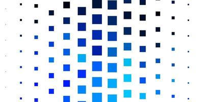 Telón de fondo de vector azul claro con rectángulos. Ilustración de degradado abstracto con rectángulos de colores. patrón para folletos comerciales, folletos