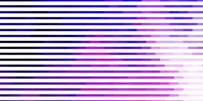 plantilla de vector de color púrpura claro, rosa con líneas. Ilustración abstracta geométrica con líneas borrosas. patrón para anuncios, comerciales.
