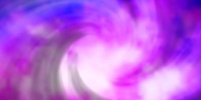 Light Purple, Pink vector backdrop with cumulus. Illustration in abstract style with gradient clouds. Template for websites.