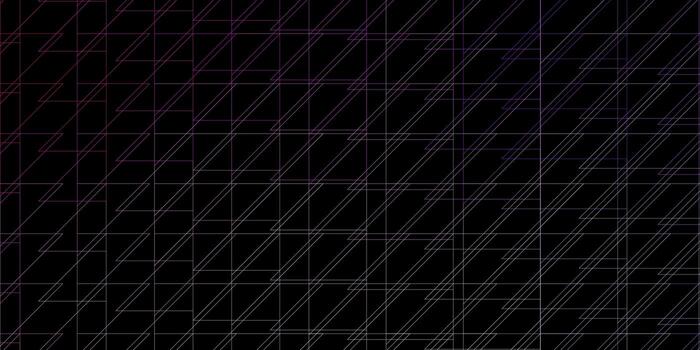 Dark Purple, Pink vector texture with lines. Gradient illustration with straight lines in abstract style. Smart design for your promotions.