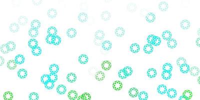 Light green vector backdrop with dots.