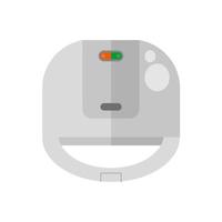 electric sandwich maker kitche appliance vector