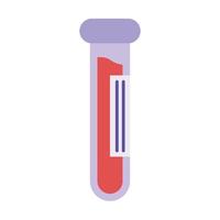 tube test flat style icon vector