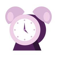 alarm clock timer isolated icon vector