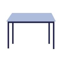 Isolated home table vector design