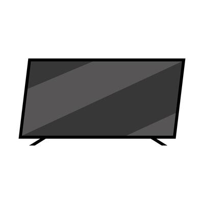 Isolated tv icon vector design