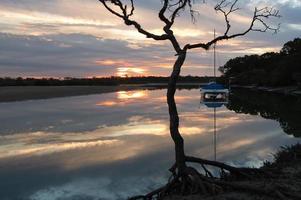 Safe Harbour at Sunset photo