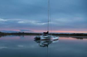 Safe Harbour at Sunset photo