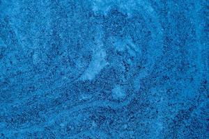 Blue mortar background, cement texture photo