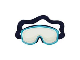 diver goggles illustration vector