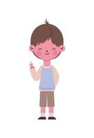 youth boy icon vector