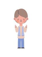 youth boy illustration vector