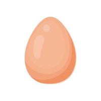 cute egg isolated vector