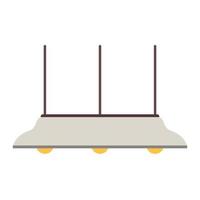 lamp on a white background vector