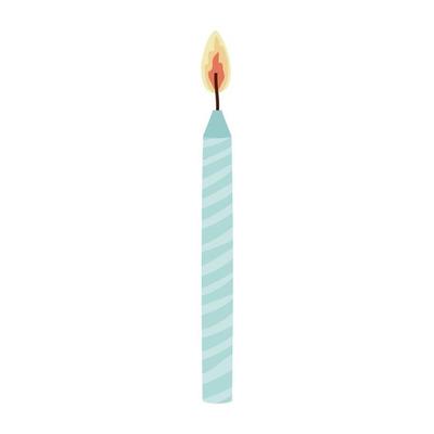 Free Birthday Candle Vector Art