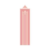 skyscraper in a white background vector