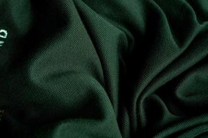 fondo de textura de tela verde