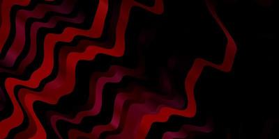 Dark Pink vector template with lines. Colorful illustration in abstract style with bent lines. Pattern for websites, landing pages.