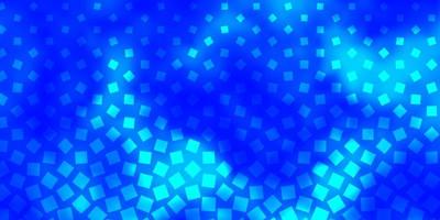 Dark BLUE vector background with rectangles. Abstract gradient illustration with colorful rectangles. Best design for your ad, poster, banner.