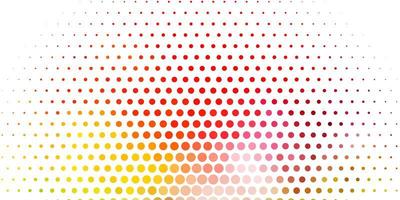 Light Multicolor vector backdrop with dots. Abstract illustration with colorful spots in nature style. Design for your commercials.