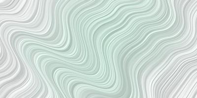 Light Green vector background with bows. Colorful abstract illustration with gradient curves. Smart design for your promotions.