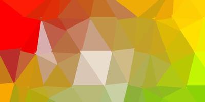 Light green, red vector geometric polygonal layout.