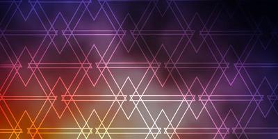 Light Blue, Yellow vector template with crystals, triangles. Beautiful illustration with triangles in nature style. Best design for posters, banners.