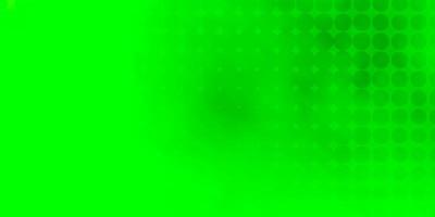 Light Green vector texture with circles. Abstract colorful disks on simple gradient background. Pattern for business ads.